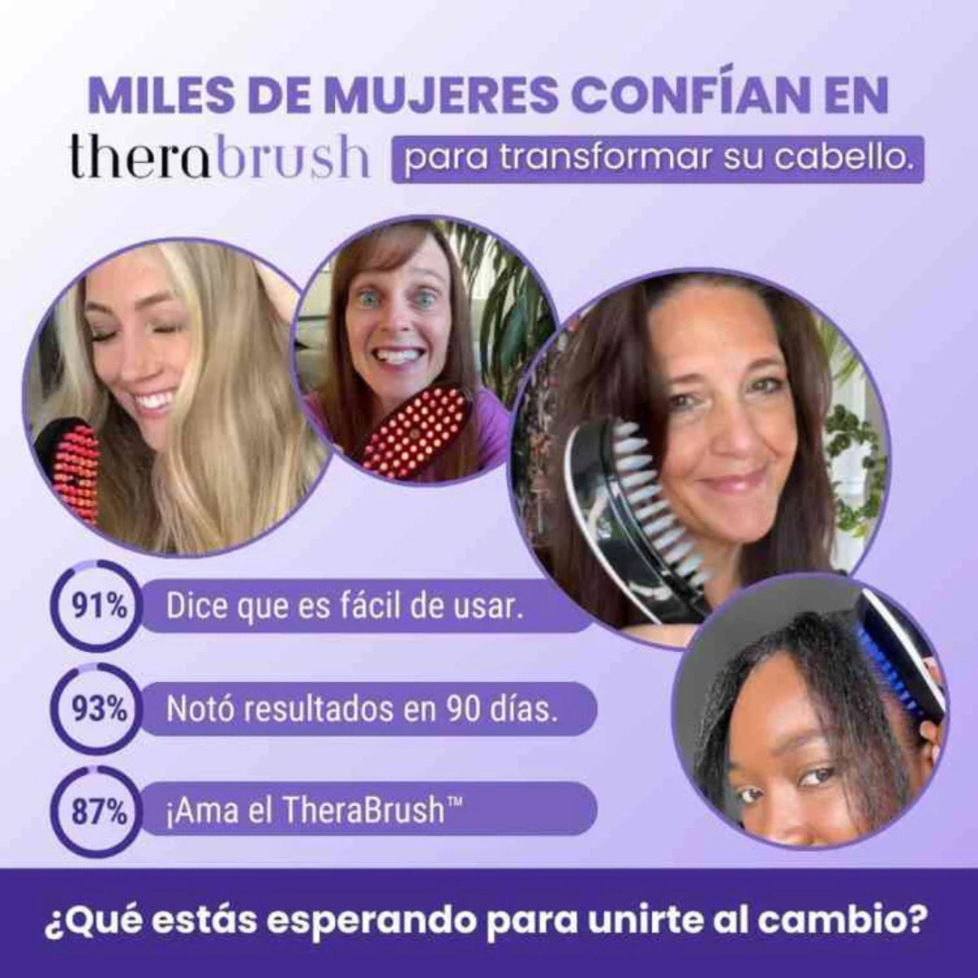 Cepillo terapia capilar SPA